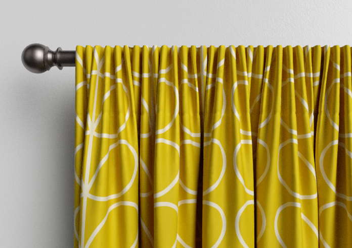 Orla Kiely Jumbo Linear Stem, Sunflower - Made to Measure Curtains - Image 9